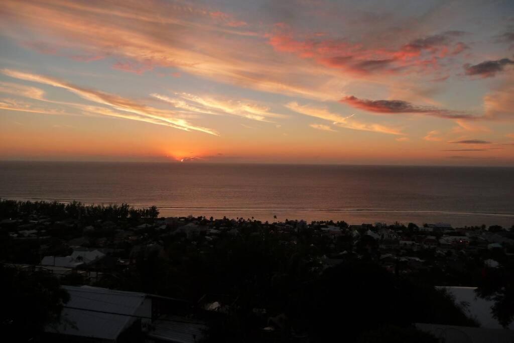 Chalet Sunset, Vue Panoramique Sur La Baie, Proche De Saint-Leu Et Ses Plages エクステリア 写真