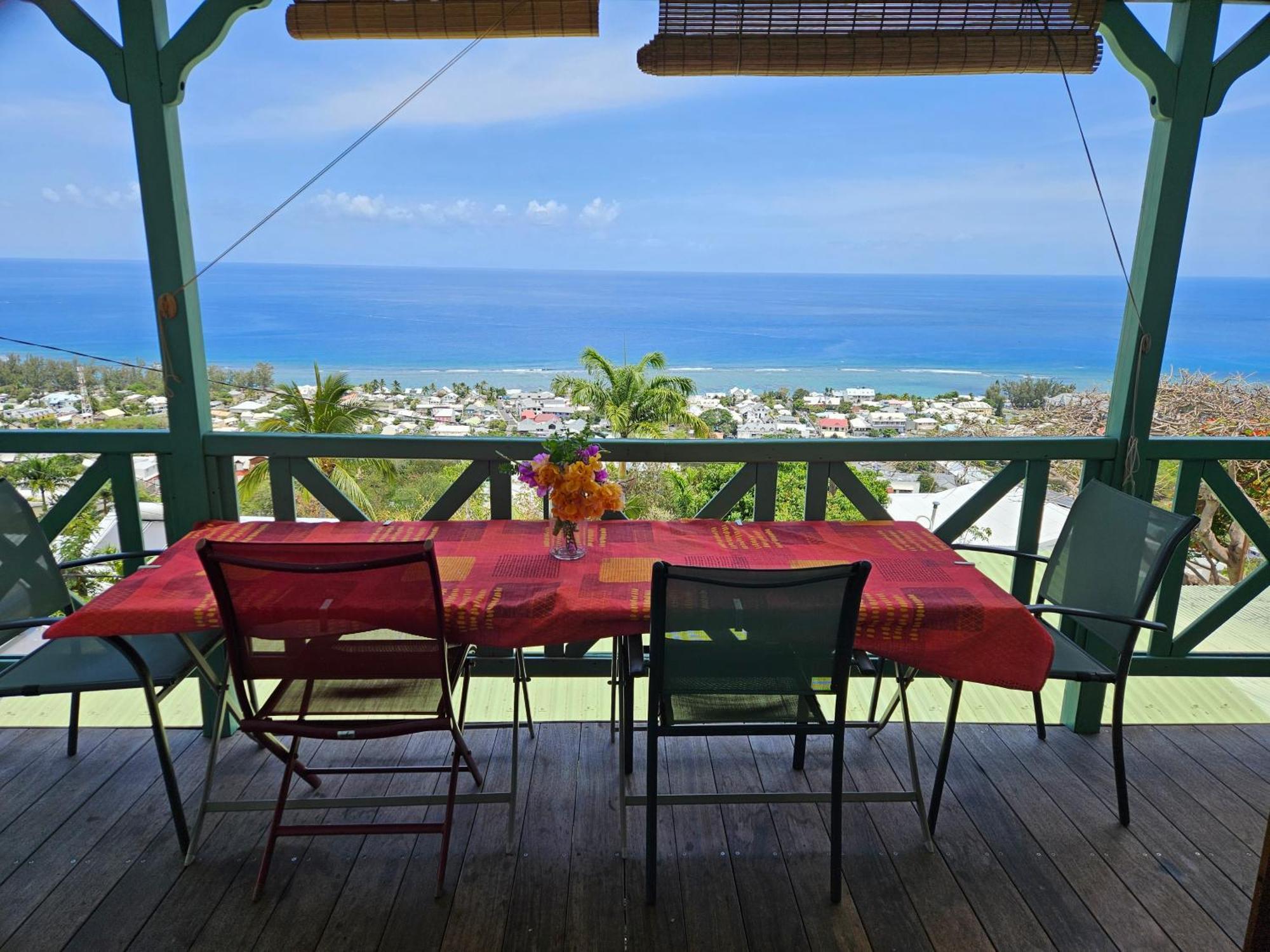 Chalet Sunset, Vue Panoramique Sur La Baie, Proche De Saint-Leu Et Ses Plages エクステリア 写真